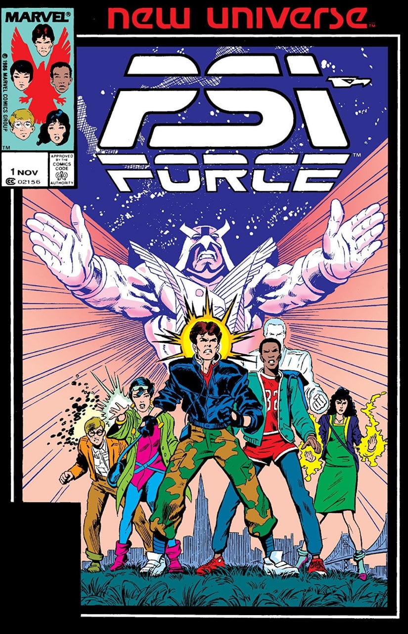 Marvel New Universe - Psi-Force - Marvel Comics [ESPAÑOL]