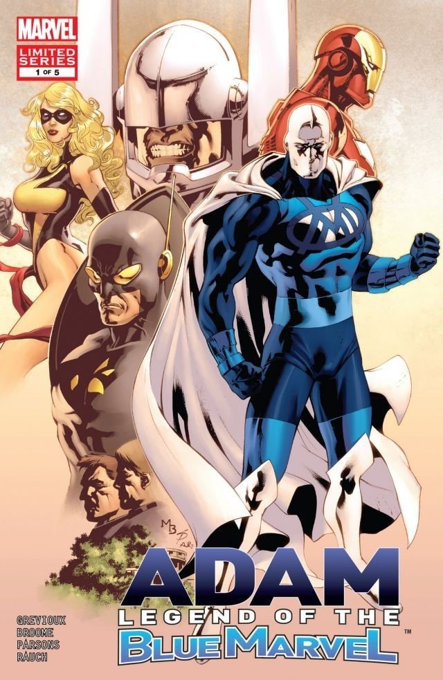 Adam Legend of The Blue Marvel - MARVEL COMICS [ESPAÑOL]