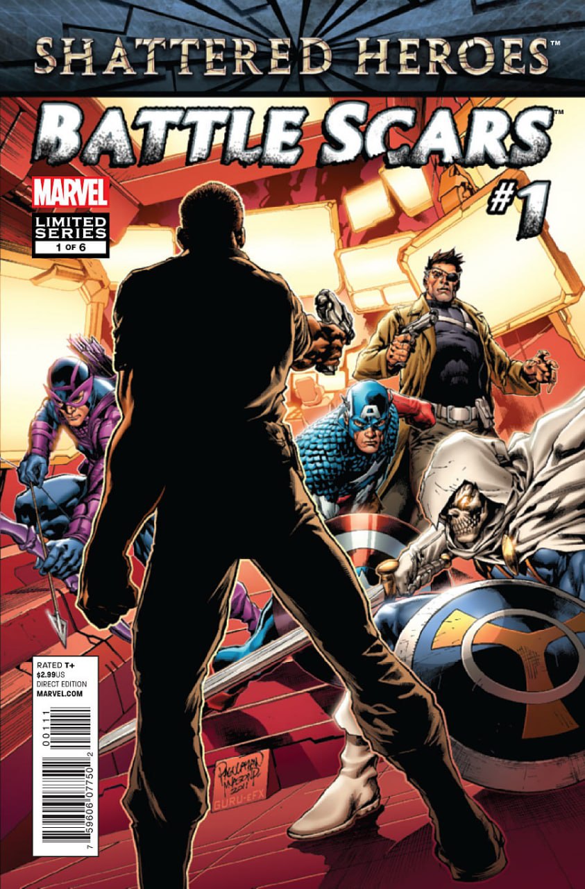 SHATTERED HEROES: BATTLE SCARS (Post-Fear Itself) - MARVEL COMICS [ESPAÑOL]