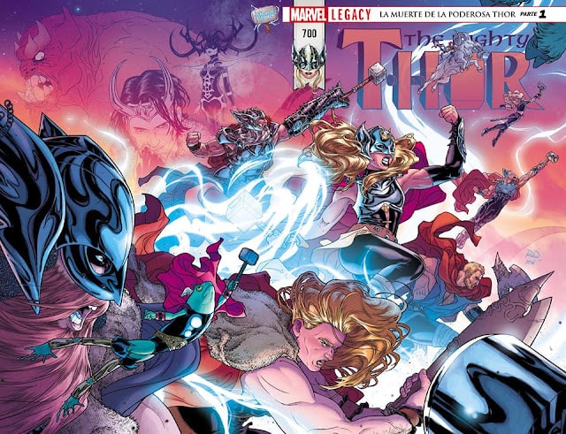 THE MIGHTY THOR VOL 1 (LEGACY): LA MUERTE DE LA PODEROSA THOR - MARVEL COMICS [ESPAÑOL]