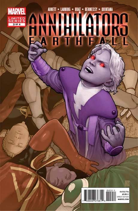 ANNIHILATORS: EARTH FALL (Miniserie Completa) - MARVEL  COMICS [ESPAÑOL]