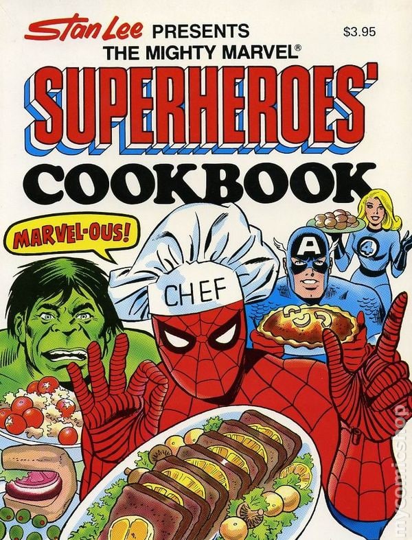 Mighty Marvel Superheroes' Cookbook (1977) (Inglés) - MARVEL [IDIOMA ORIGINAL]