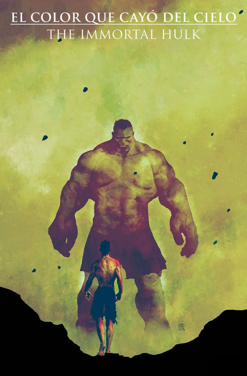 EL COLOR QUE CAYÓ DEL CIELO: THE INMORTAL HULK (Libro 1) - MARVEL [ESPAÑOL]