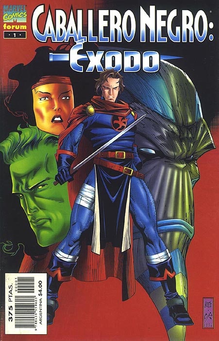 CABALLERO NEGRO: EXODO - MARVEL [ESPAÑOL]