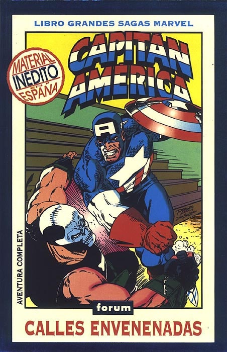 CAPITAN AMERICA: Calles Envenenadas (Grandes Sagas 1994) - MARVEL [ESPAÑOL]