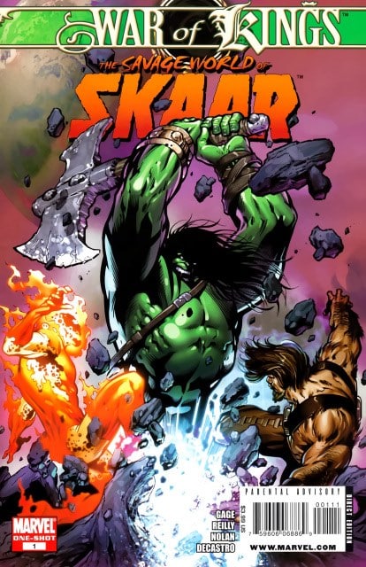 WAR OF KINGS - THE SAVAGE WORLD OF SKAAR - MARVEL [ESPAÑOL]