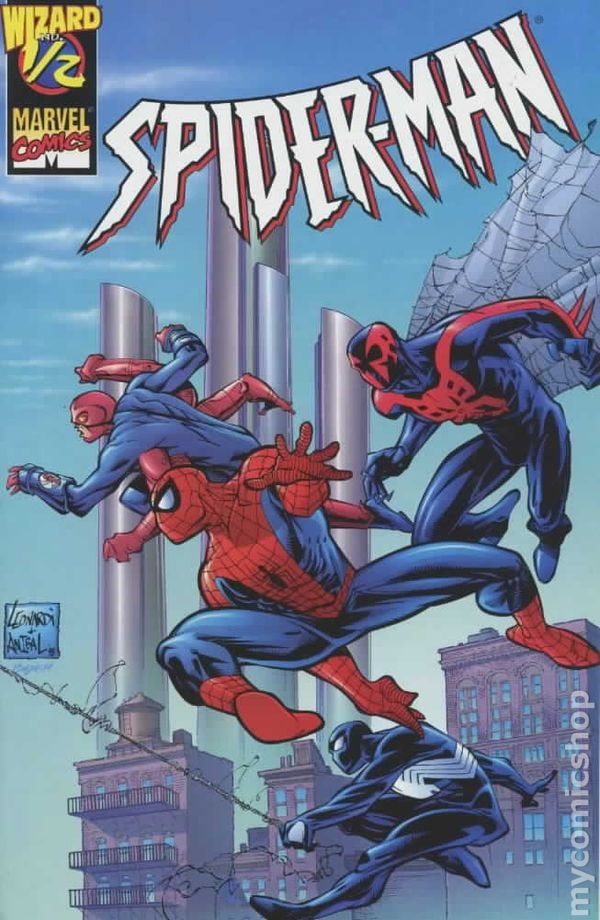 WIZARD 1/2 SPIDERMAN - MARVEL COMICS [INGLES]