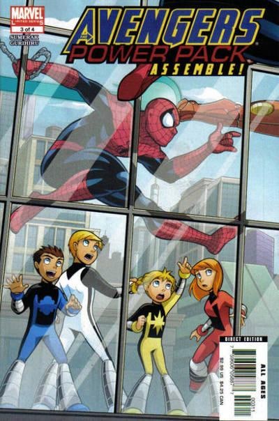 AVENGERS AND POWER PACK ASSEMBLED! - MARVEL COMICS [ESPAÑOL]