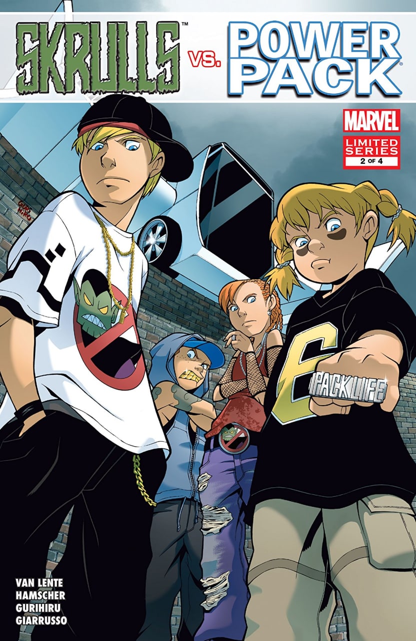 SKRULLS vs. POWER PACK [4/4] MARVEL [ESPAÑOL]