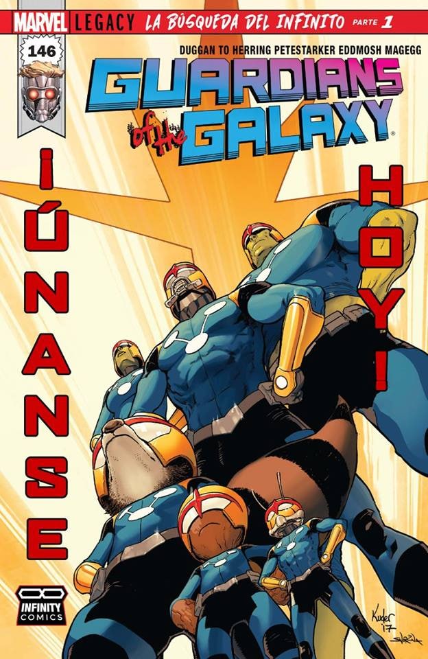 Guardians of The Galaxy Vol. 1 [5/5] MARVEL LEGACY [ESPAÑOL]