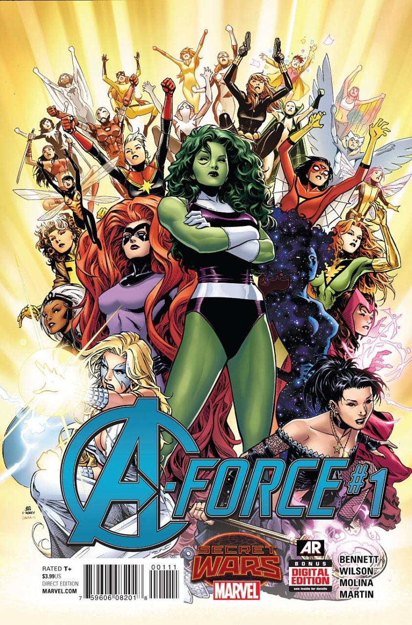 A-FORCE VOL 1 y 2 COMPLETOS - MARVEL [ESPAÑOL]