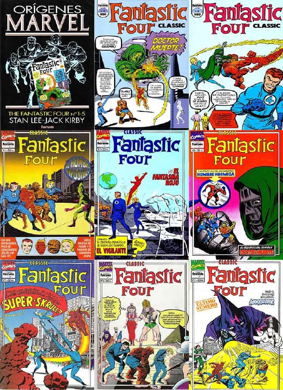 LOS 4 FANTASTICOS CLASSICS - ORÍGENES MARVEL [ESPAÑOL]