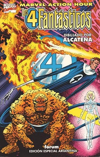 Marvel Action Hour – Los 4 Fantasticos (Fantastic Four) Edición Especial Argentina 1996 [COMPLETO]
