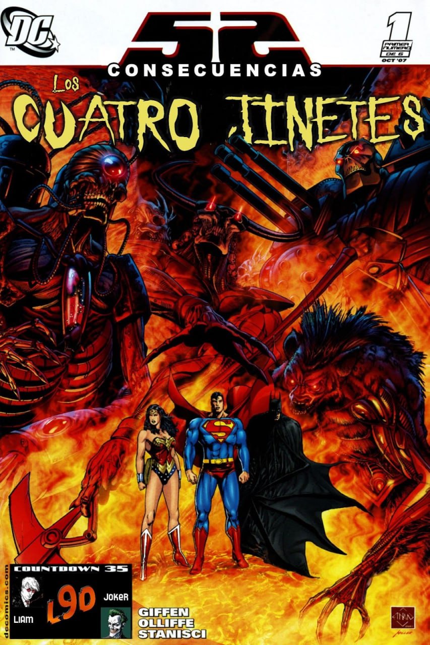 52 Consecuencias: Los Cuatro Jinetes - DC COMICS [ESPAÑOL]