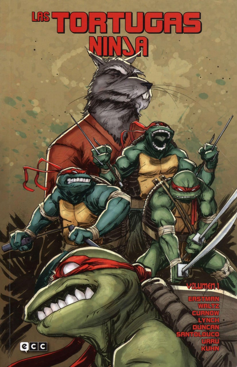 LAS TORTUGAS NINJA VOl 1 - EDICION ECC 2011 | IDW COMICS [ESPAÑOL]