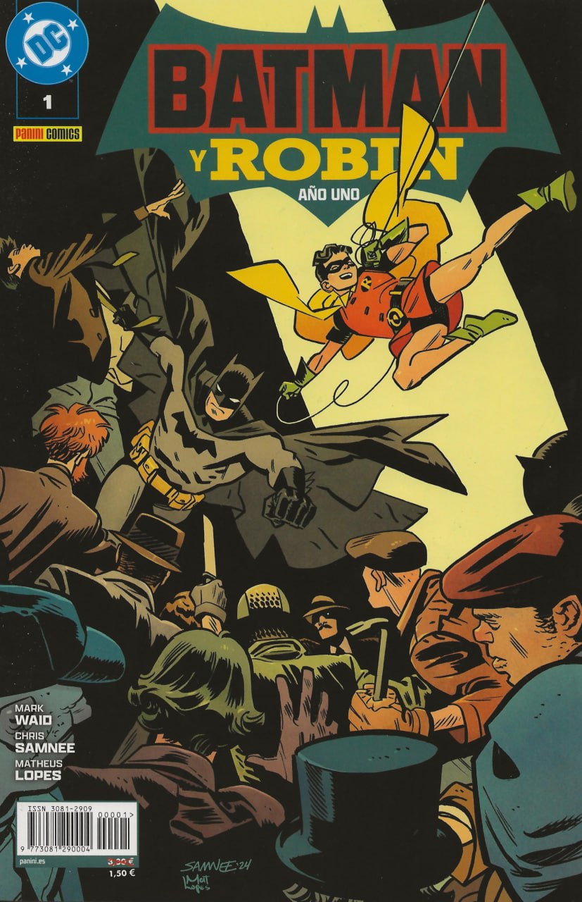 BATMAN Y ROBIN: AÑO UNO - EDICION PANINI 2025 | DC COMICS [ESPAÑOL]