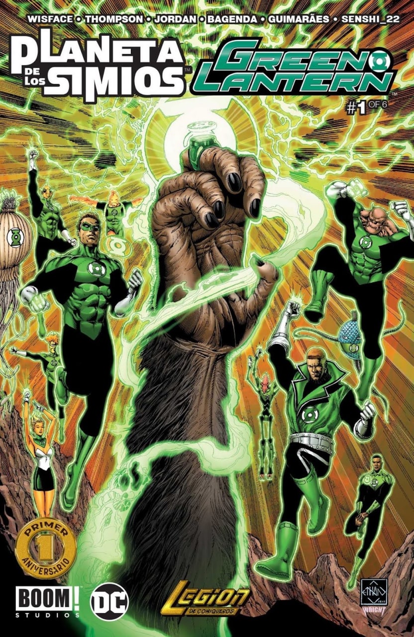 El Planeta de los Simios y Green Lantern - DC COMICS / BOOM! COMICS [ESPAÑOL]