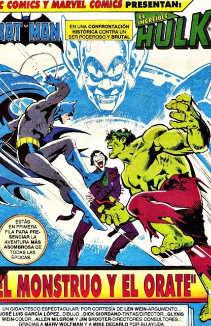 Hulk vs Batman - MARVEL / DC COMICS [ESPAÑOL]