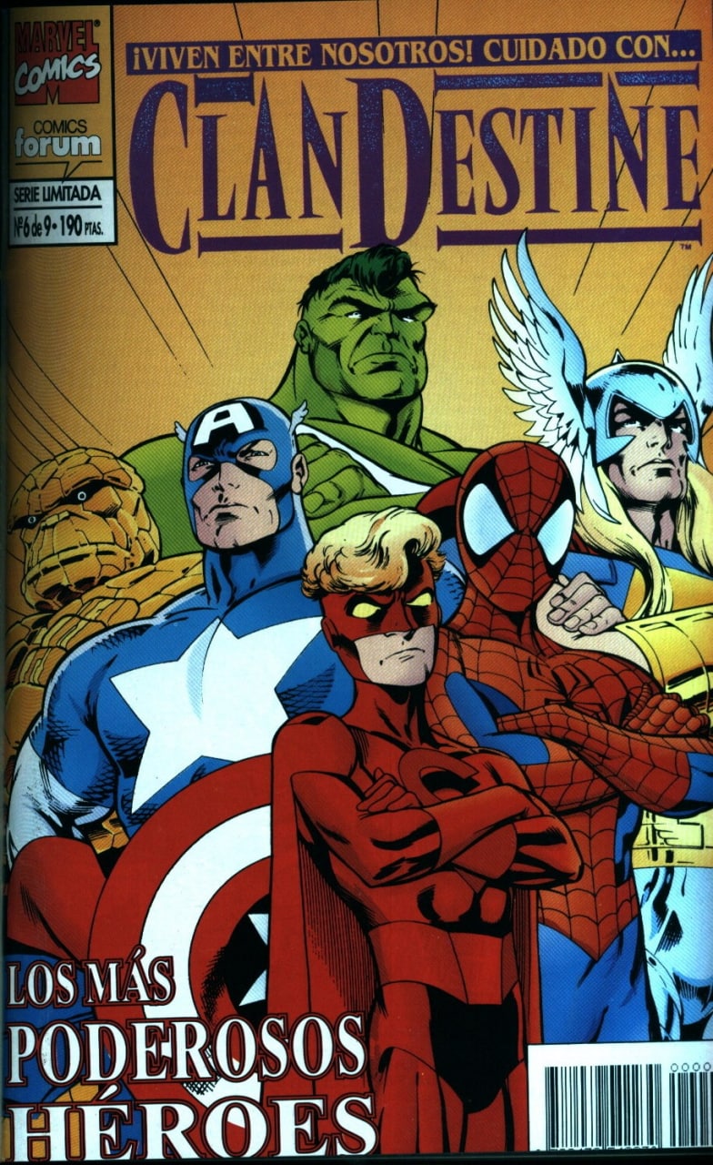 Clandestine Vol.1 y Vol. 2 - MARVEL FORUM [ESPAÑOL]