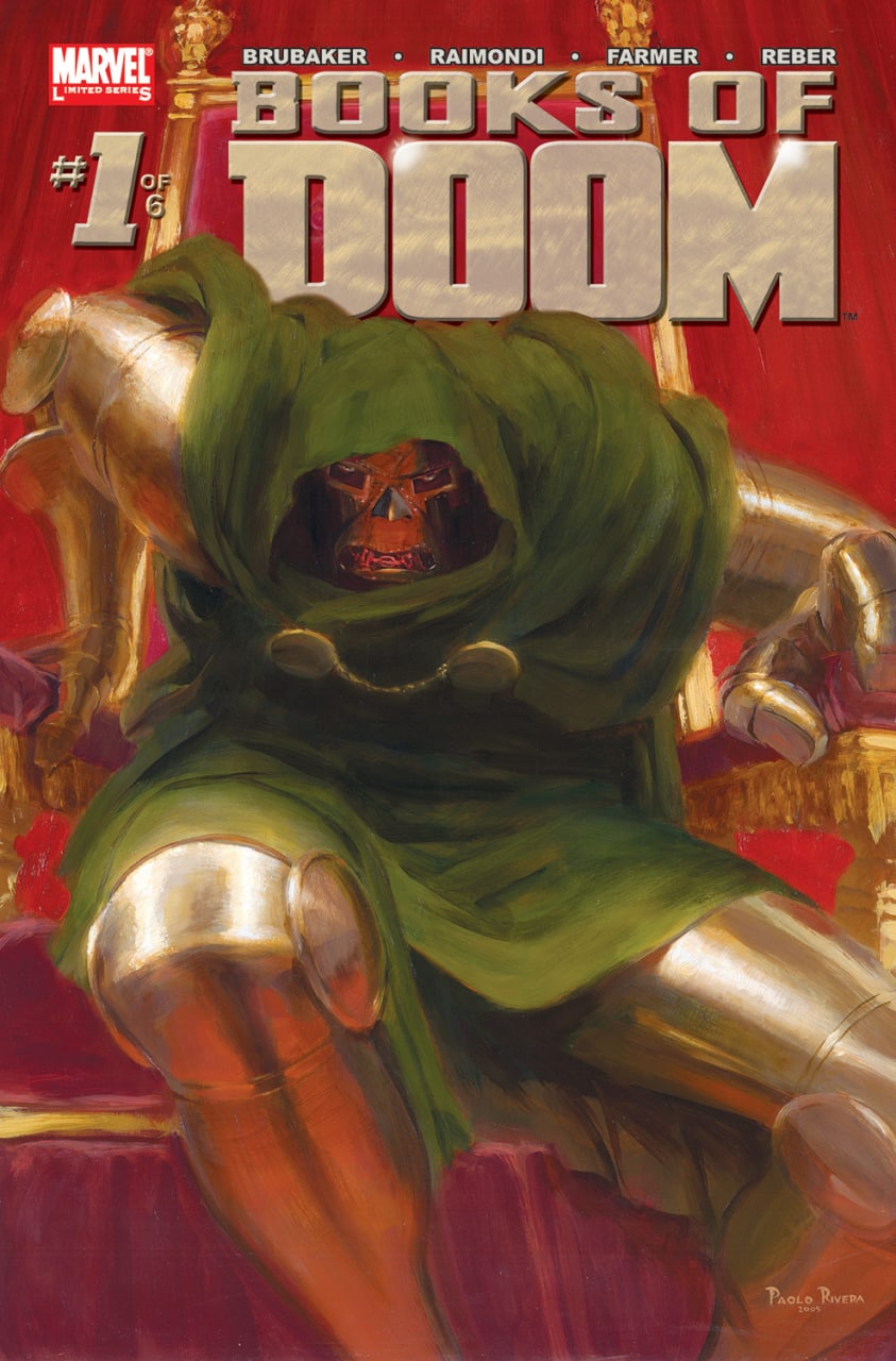 MARVEL - BIOGRAFIAS SUPERVILLANOS: THE BOOKS OF DOOM - MARVEL COMICS [ESPAÑOL]