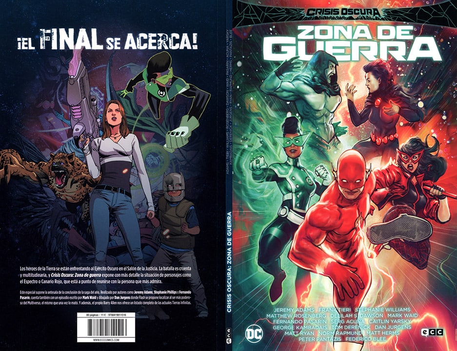 CRISIS OSCURA: ZONA DE GUERRA - 2023 EDICION ECC | DC COMICS [ESPAÑOL]