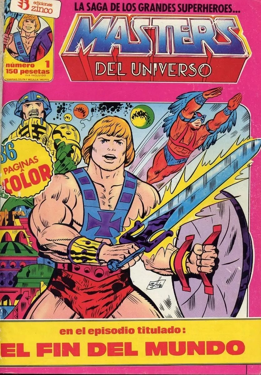 MASTERS DEL UNIVERSO VOL 1, 2 Y 3 - EDICIONES ZINCO [ESPAÑOL]