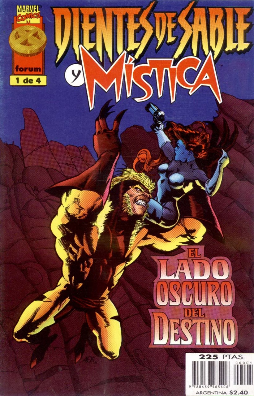 Dientes de Sable y Mística - Sabretooth and Mystike  - MARVEL COMICS [ESPAÑOL]